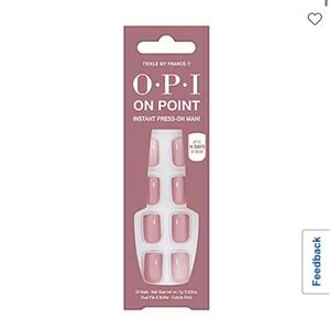 OPI On Point Press-On Nails in Tickle Me France-y